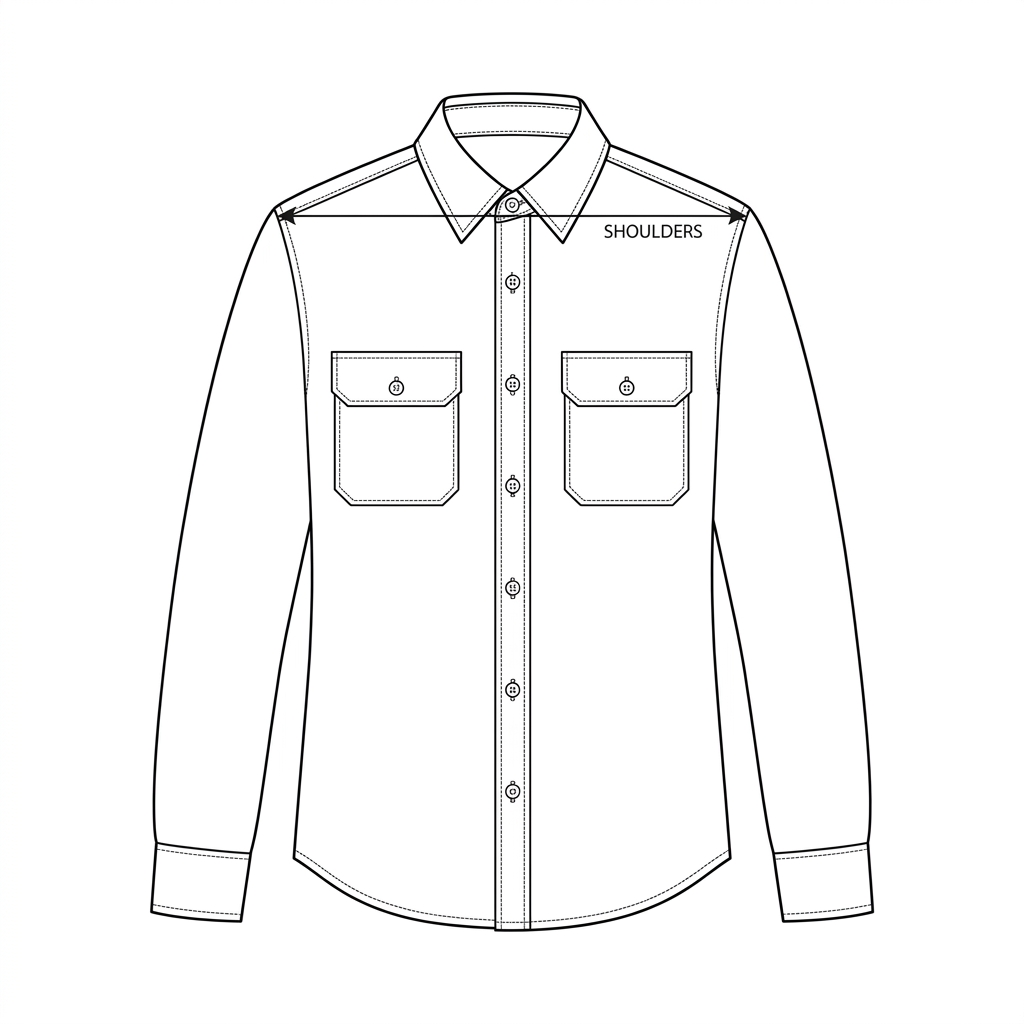 How to measure shoulders